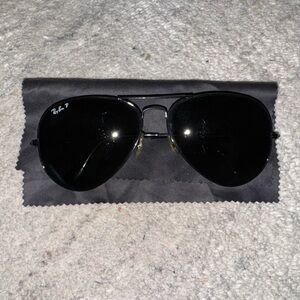 Rayban Aviator total black sunglasses